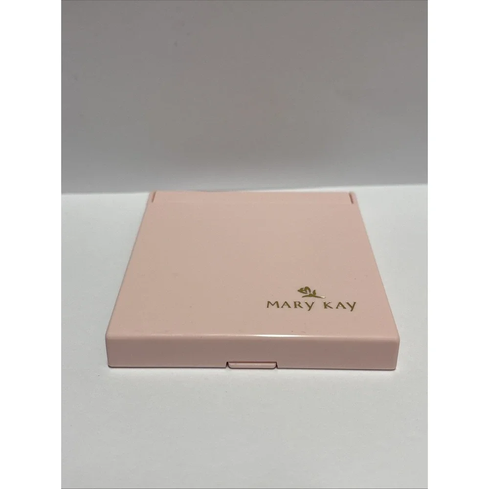 Mary Kay‎ Compact Makeup Mirror Case & Pouch Bag pink vintage
